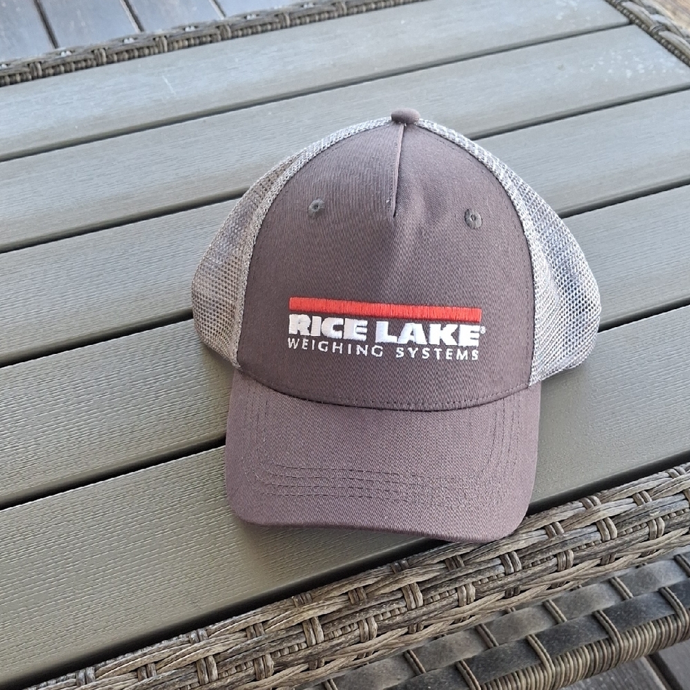 Rice Lake Weighing Systems Brown & Gray Mesh Cap